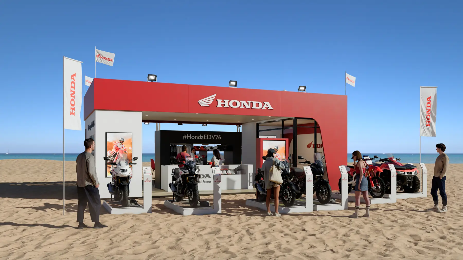 Front angle, retail counter and lounge visible